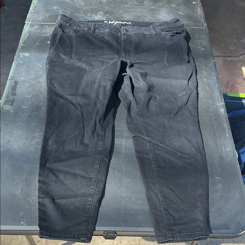 Maurices Black Ankle Jeans